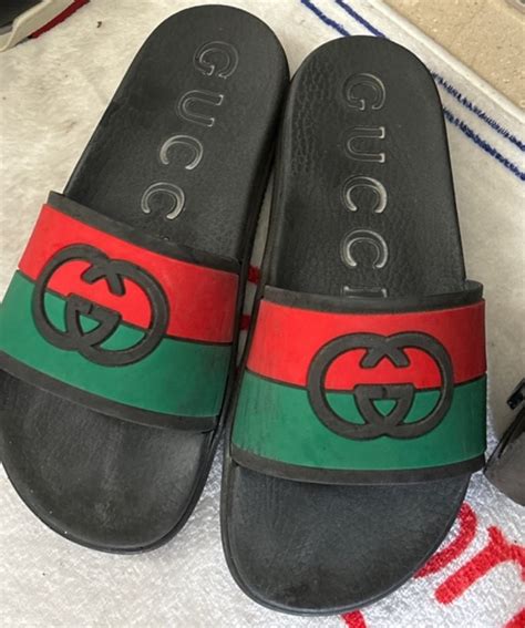 cheap real gucci slides|authentic gucci slides.